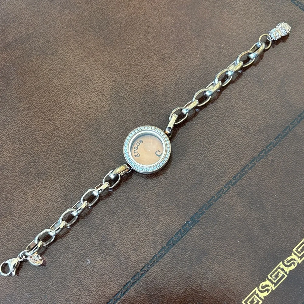 ORIGAMI OWL Rose Gold BRACELET - Picture 1 of 5